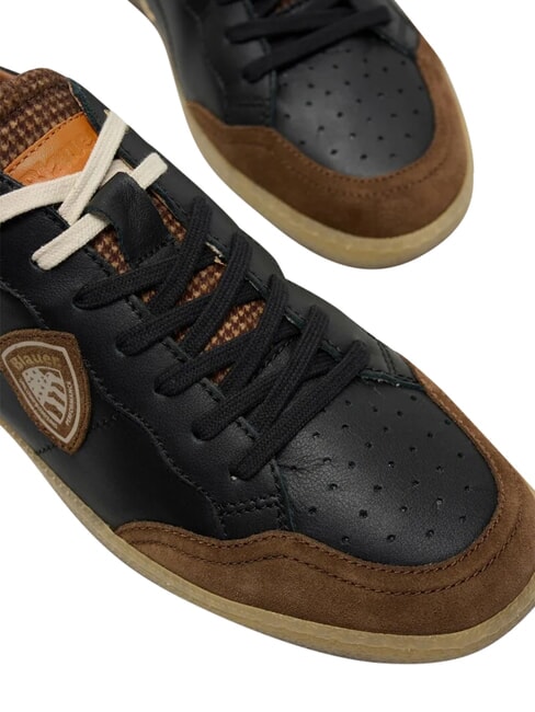 MURRAY Adidași negru/maro - Pantofi bărbați