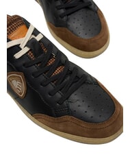BLAUER MURRAY Adidași negru/maro - Pantofi bărbați - 3