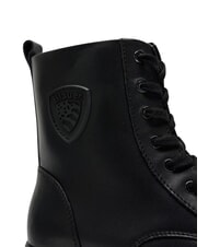 BLAUER KIMMEL Ghete din piele pentru gleznă BLACK - Pantofi femei - 3