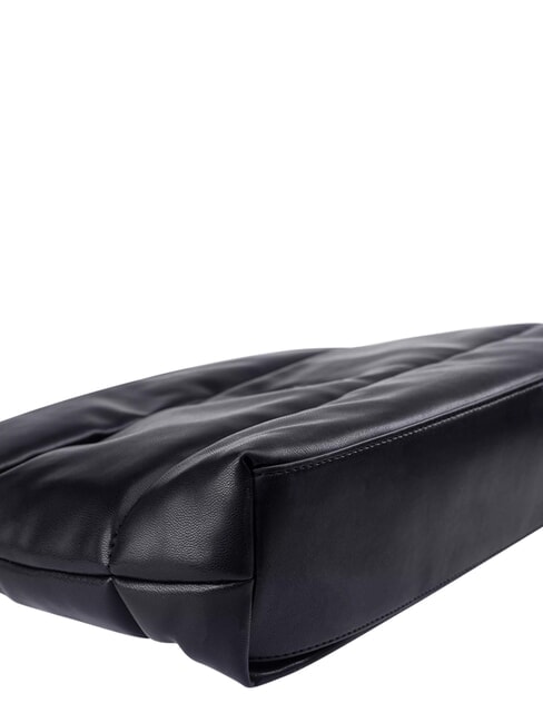 CUSHION Geantă de m&acirc;nă, cu curea de umăr BLACK - Genți femei