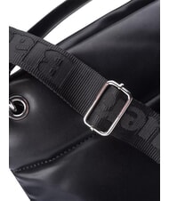 BLAUER CUSHION Geantă de m&acirc;nă, cu curea de umăr BLACK - Genți femei - 5