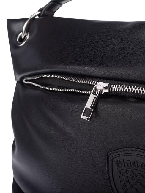 CUSHION Geantă de m&acirc;nă, cu curea de umăr BLACK - Genți femei