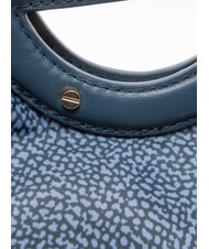 BORBONESE VIS-A-VIS S Geantă de m&acirc;nă, cu curea de umăr albastru lapislazuli - Genți femei - 3