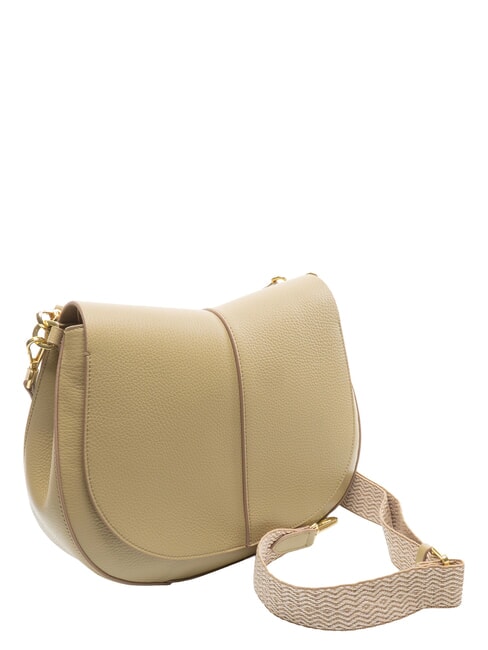 HELENA ROUND Geantă din piele cu curea de umăr salcie - Genți femei