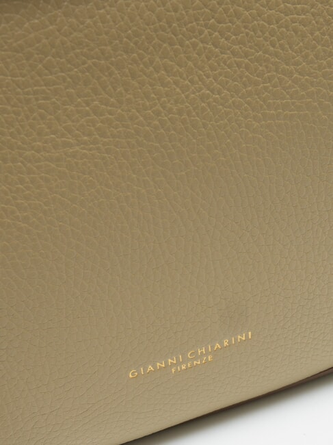 HELENA ROUND Geantă din piele cu curea de umăr salcie - Genți femei