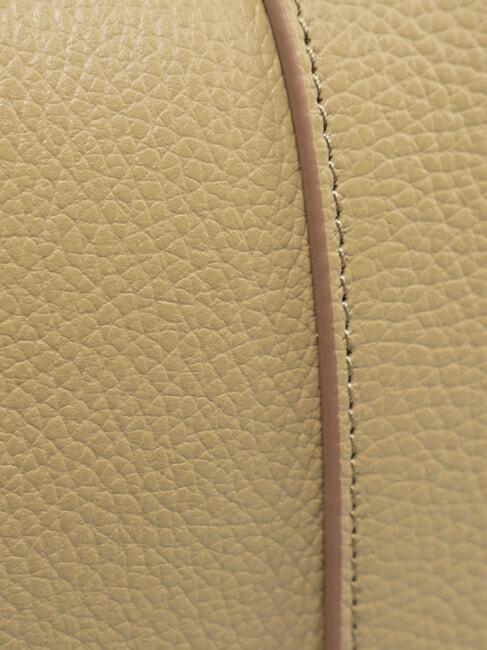 HELENA ROUND Geantă din piele cu curea de umăr salcie - Genți femei