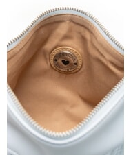 LOVE MOSCHINO SIGNATURE LOVE Geantă de m&acirc;nă cu curea de umăr albastru deschis - Genți femei - 4