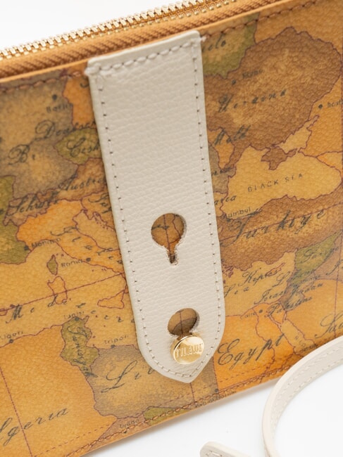 ESCAPE GEO Geantă de umăr cu lanț și curea de umăr fildeş - Genți femei