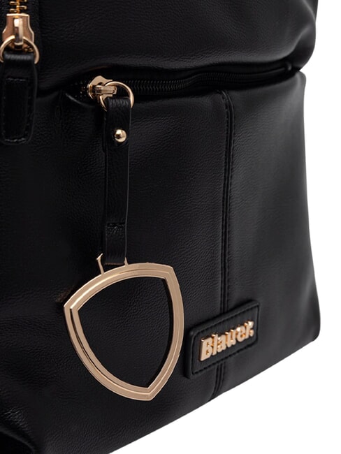 MUSHY Rucsac cu buzunare multiple BLACK - Genți femei