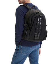 BLAUER SPLASH Rucsac de agrement, cu buzunare multiple BLACK - Rucsacuri pentru școală și timp liber - 6