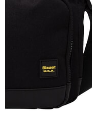 BLAUER ESSENTIAL Geantă de umăr BLACK - Genți de umăr bărbați - 4