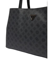 GUESS WILDER Geantă de cumpărături, dublă portabilitate gri &icirc;nchis - Genți femei - 3