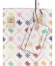 GUESS PATSIE Geantă de umăr multi-logo - Genți femei - 3