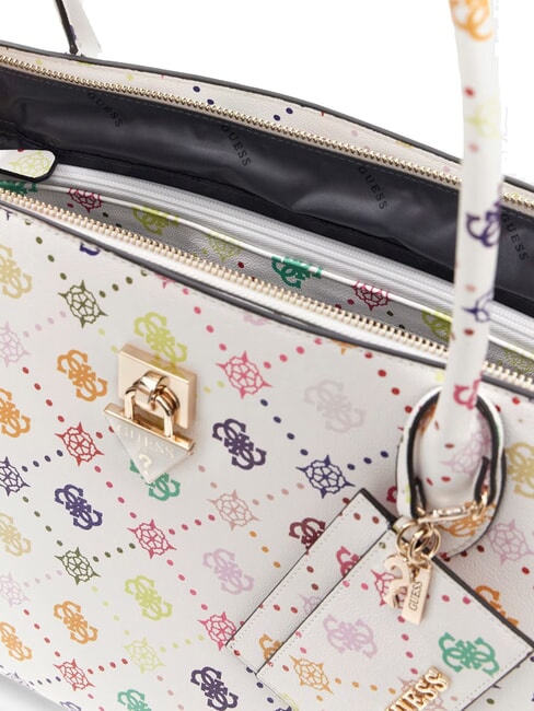 PATSIE Geantă de umăr multi-logo - Genți femei