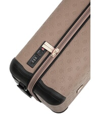 GUESS WILDER 18 Cărucior pentru bagaje de m&acirc;nă logo taupe - Bagaje de m&acirc;nă - 5