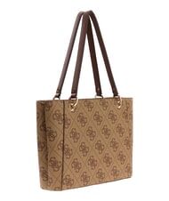 GUESS NOELLE 2 Geantă de cumpărături, geantă de umăr logo latte / maro - Genți femei - 2