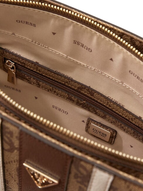 NOELLE 2 Geantă de cumpărături, geantă de umăr logo latte / maro - Genți femei