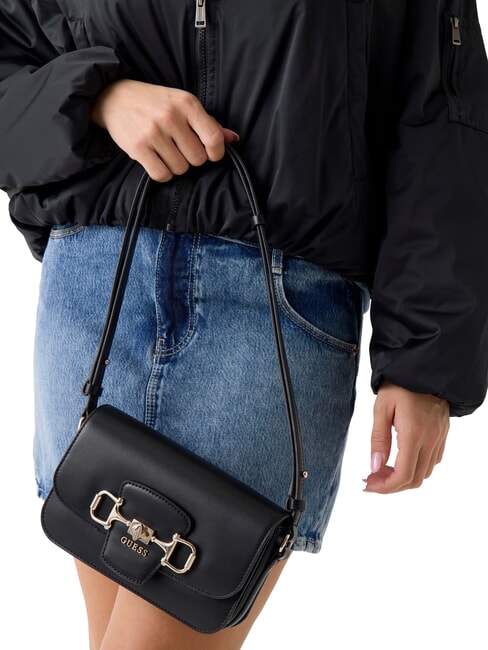 JANIE Geantă de umăr mini BLACK - Genți femei