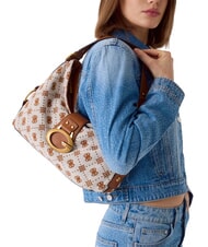 GUESS CAMDEN  coniac / măsline - Genți femei - 2