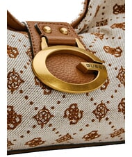 GUESS CAMDEN  coniac / măsline - Genți femei - 6