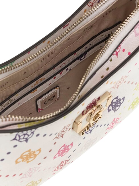 EMELIE LOGO Geantă de umăr multi-logo - Genți femei