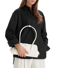 CALVIN KLEIN EMBOSSED LOGO BUSINE Geantă de umăr alis alb - Genți femei - 2