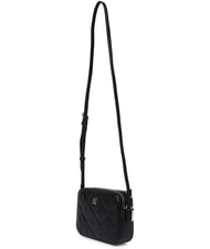 CALVIN KLEIN QUILTED EMBLEM Geantă de umăr mini pe negru - Genți femei - 3