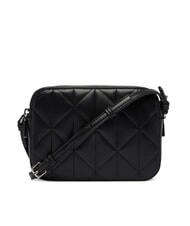CALVIN KLEIN QUILTED EMBLEM Geantă de umăr mini pe negru - Genți femei - 4