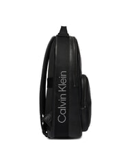 CALVIN KLEIN CARGO WEBBING STRAP Rucsac țesătură neagră/albă - Rucsacuri pentru școală și timp liber - 3