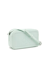 CALVIN KLEIN BOLD MONOGRAM Geantă de umăr mini șoaptă albastră - Genți femei - 2
