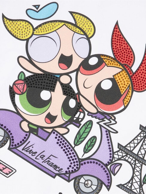 SUPERCHICCHE Tricou, m&acirc;necă scurtă alb - tricou