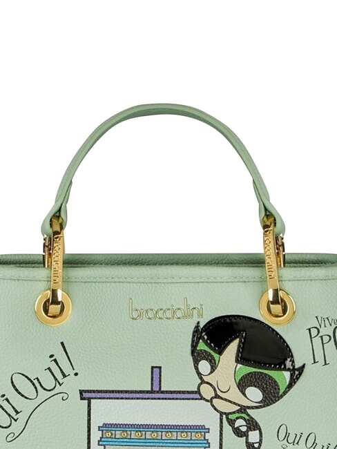 SUPERCHICCHE VOYAGE Geantă de m&acirc;nă, cu curea de umăr ceresc - Genți femei