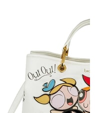 BRACCIALINI VOYAGE Geantă de m&acirc;nă, cu curea de umăr alb - Genți femei - 4