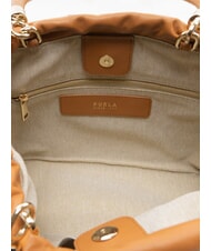 FURLA CAMPIONARIO - MIONIDO Geantă de m&acirc;nă Tonuri de havana + brandy - Genți femei - 5