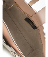 FURLA RIVA Geantă de umăr, piele CREMĂ - Genți femei - 5