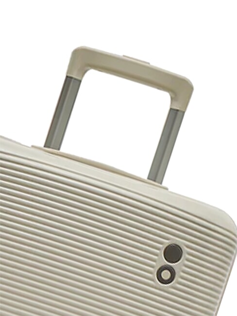 ULTIMA Troler extensibil rigid pentru bagaj de m&acirc;nă bej - Bagaje de m&acirc;nă