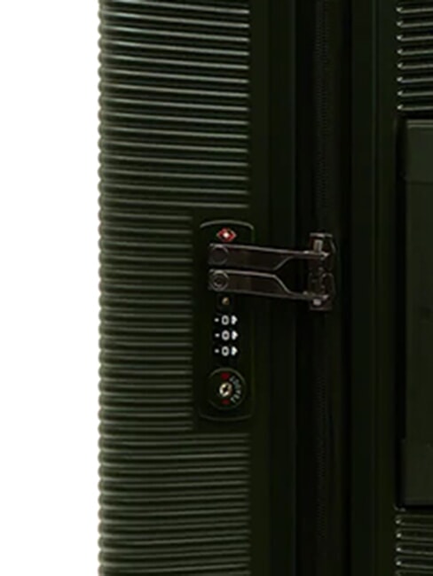 ULTIMA Troler extensibil rigid pentru bagaj de m&acirc;nă măsliniu &icirc;nchis - Bagaje de m&acirc;nă