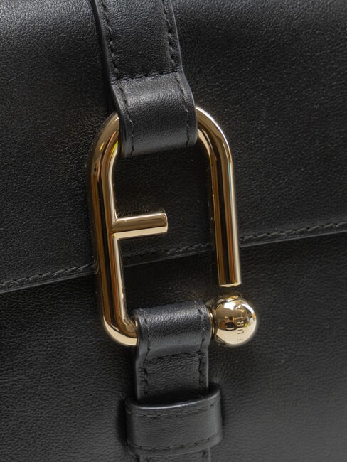 CAMPIONARIO - NUVOLA Geantă de umăr negru - Genți femei