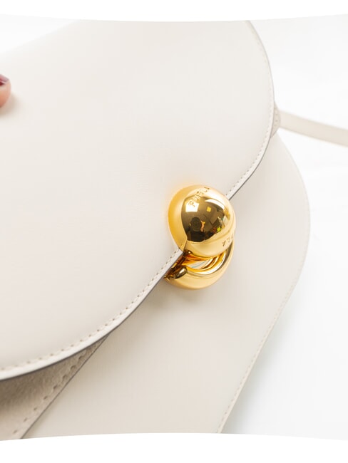 SFERA Geantă de umăr, din piele vanilie - Genți femei