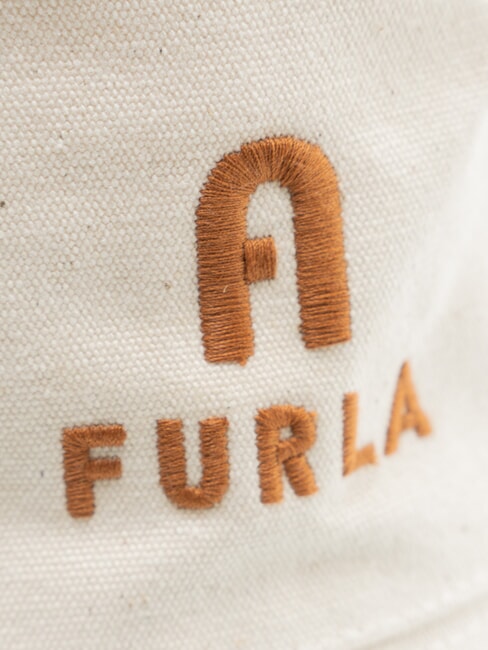 CAMPIONARIO - VARSITY  Pălărie de pescar natural+coniac - Căciuli