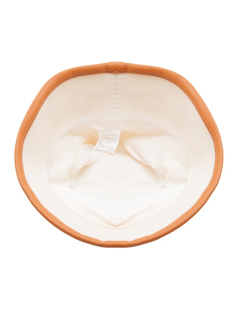 CAMPIONARIO - VARSITY  Pălărie de pescar natural+coniac - Căciuli