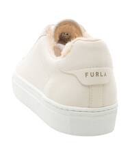 FURLA CAMPIONARIO - NICE  Adidași din piele talc h+natural int. - Pantofi femei - 4