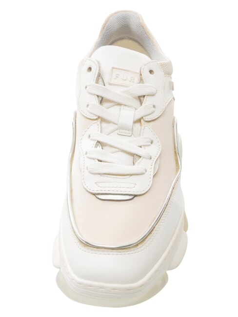 WONDERLACE UP Teniși pentru femei pudră de talc h+culoare argintie - Pantofi femei