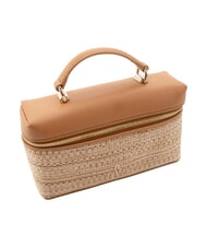 FURLA CAMPIONARIO - CAMELIA Geantă mini cu curea de umăr natural+coniac - Genți femei - 2