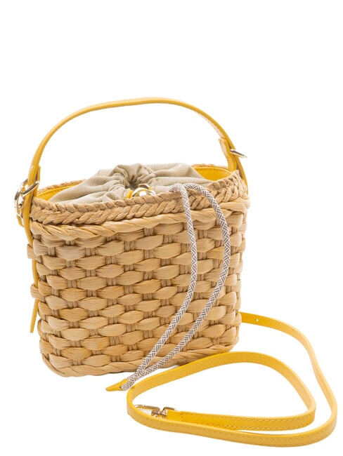 CAMPIONARIO - VIOLETTA  Geantă mini cu curea de umăr cremă naturală - Genți femei