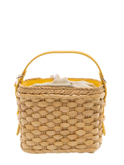 CAMPIONARIO - VIOLETTA  Geantă mini cu curea de umăr cremă naturală - Genți femei