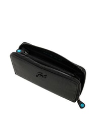 GABS GMONEY17 Portofel mare din piele cu fermoar negru - Portofele femei - 4