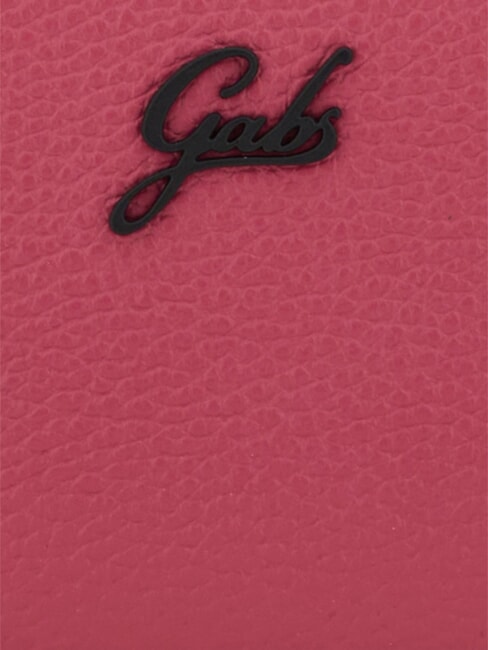 GMONEY17 Portofel mare din piele cu fermoar begonie - Portofele femei