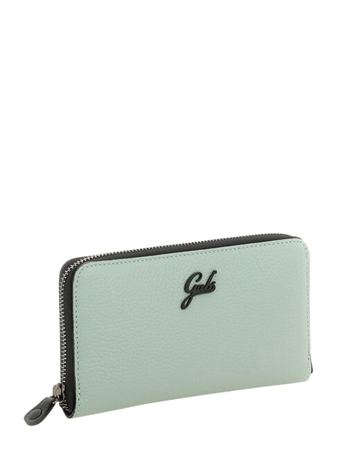 GMONEY17 Portofel mare din piele cu fermoar lac - Portofele femei