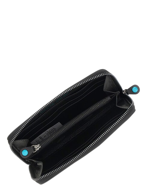 GMONEY17 Portofel mare din piele cu fermoar lac - Portofele femei